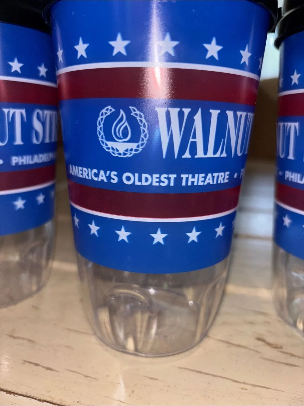 Walnut Street Theater Drink Glasses